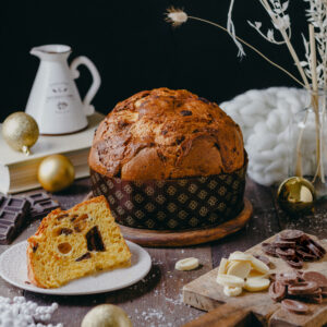 Il Panettone ai Tre Cioccolati – panettone kolme šokolaadiga